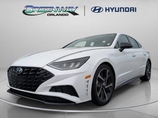 Quartz White 2022 Hyundai SONATA SEL Plus