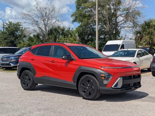 Soultronic Orange Pearl 2026 Hyundai KONA SEL Sport