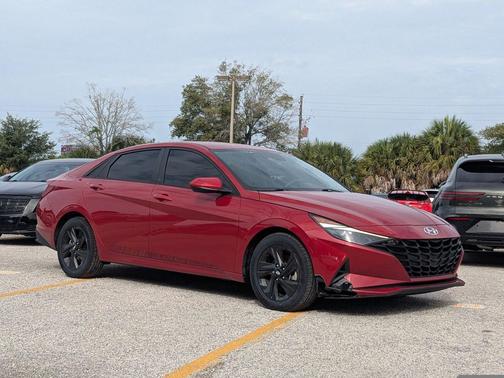 Scarlet Red Pearl 2023 Hyundai ELANTRA SEL