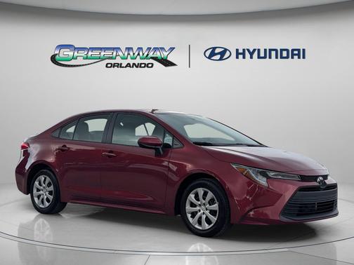 Ruby Flare Pearl 2024 Toyota Corolla LE