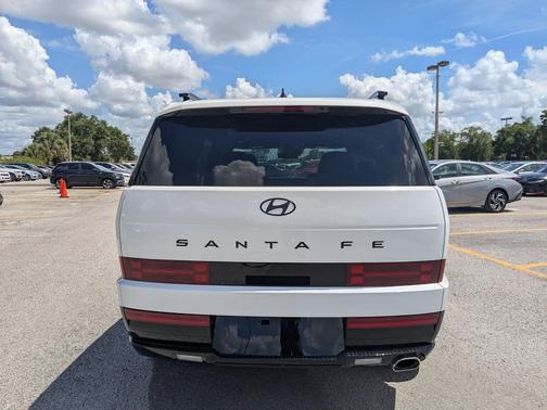 Serenity White 2026 Hyundai SANTA FE Calligraphy