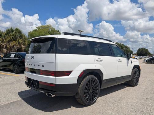 Serenity White 2026 Hyundai SANTA FE Calligraphy