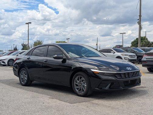 Abyss Black 2026 Hyundai ELANTRA HEV Blue