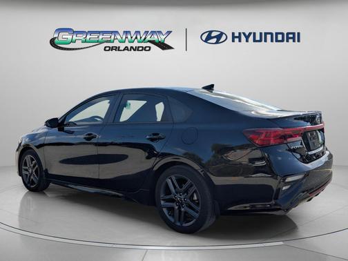 Aurora Black 2021 Kia Forte GT-Line