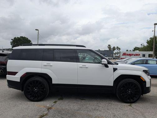 Serenity White 2026 Hyundai SANTA FE Calligraphy