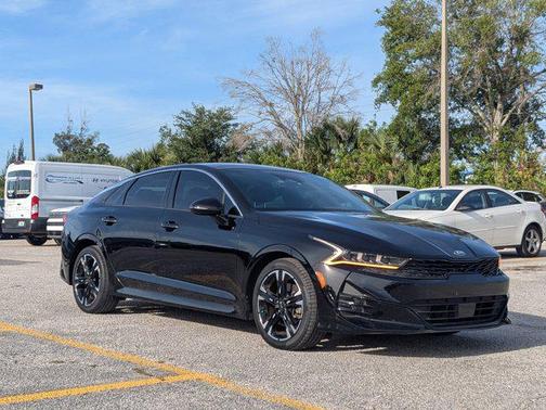 Ebony Black 2021 Kia K5 GT-Line