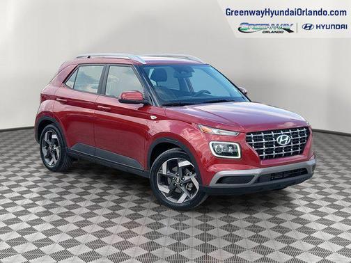 Ultimate Red 2023 Hyundai VENUE Limited