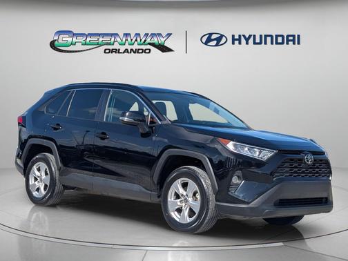 Midnight Black Metallic 2021 Toyota RAV4 XLE