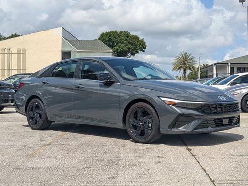 Ecotronic Gray 2026 Hyundai ELANTRA Sport