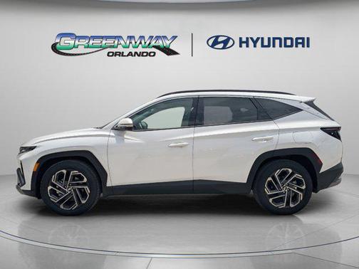 Serenity White Pearl 2025 Hyundai TUCSON Limited