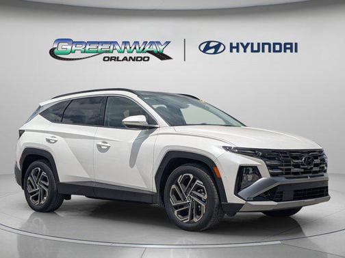 Serenity White Pearl 2025 Hyundai TUCSON Limited