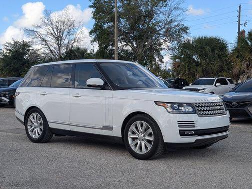 Fuji White 2017 Land Rover Range Rover 3.0L Turbocharged Diesel HSE Td6