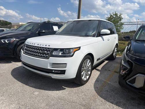 Fuji White 2017 Land Rover Range Rover 3.0L Turbocharged Diesel HSE Td6