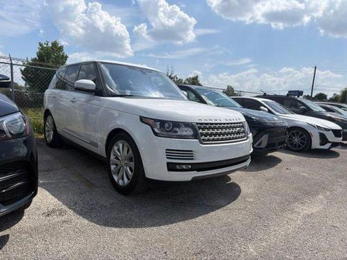 Fuji White 2017 Land Rover Range Rover 3.0L Turbocharged Diesel HSE Td6