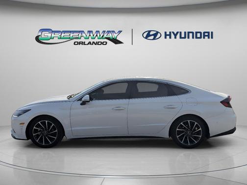 Quartz White 2022 Hyundai SONATA Limited