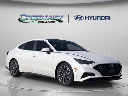Quartz White 2022 Hyundai SONATA Limited