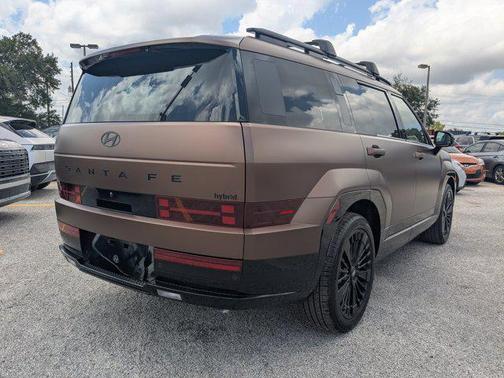 Earthy Brass Matte 2025 Hyundai SANTA FE HEV Calligraphy