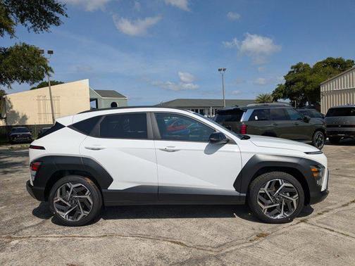 Atlas White 2026 Hyundai KONA SEL Premium