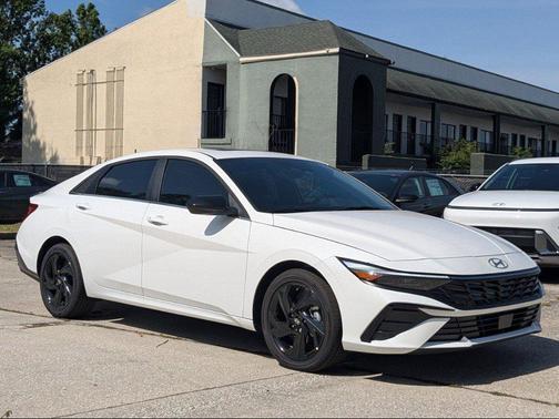 Serenity White 2026 Hyundai ELANTRA Sport
