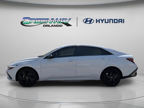 Serenity White 2026 Hyundai ELANTRA Sport
