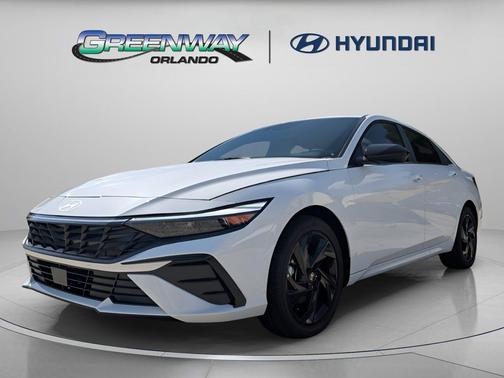 Serenity White 2026 Hyundai ELANTRA Sport