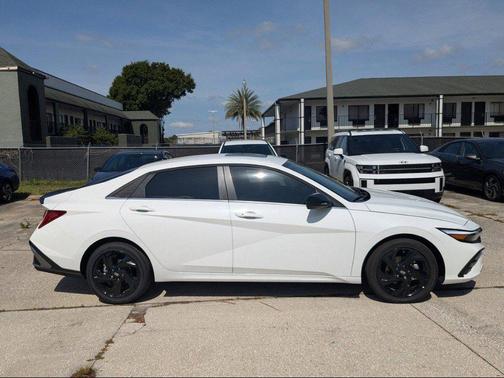 Serenity White 2026 Hyundai ELANTRA Sport