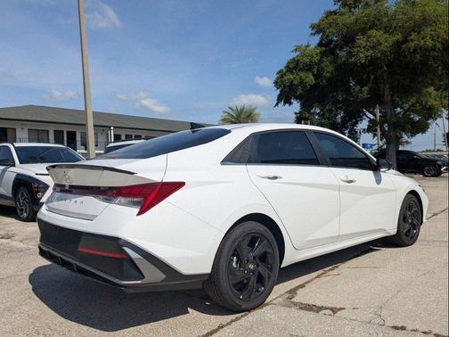 Serenity White 2026 Hyundai ELANTRA Sport