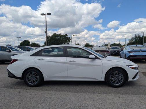 Serenity White 2026 Hyundai ELANTRA HEV Blue