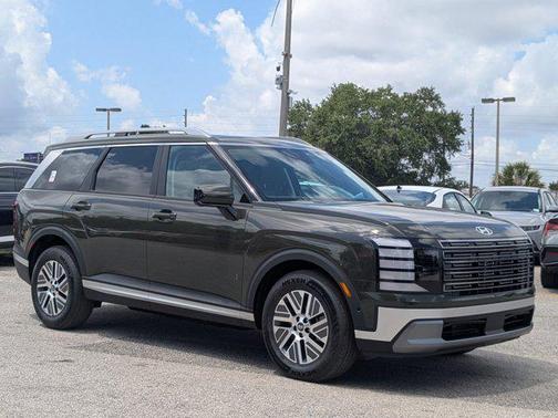 Titan Charcoal Pearl 2026 Hyundai Palisade Hybrid Blue SEL Premium 7P