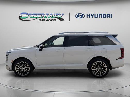 Creamy White Pearl 2026 Hyundai Palisade Hybrid Calligraphy