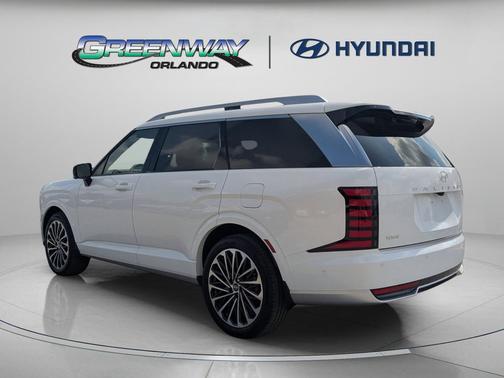Creamy White Pearl 2026 Hyundai Palisade Hybrid Calligraphy