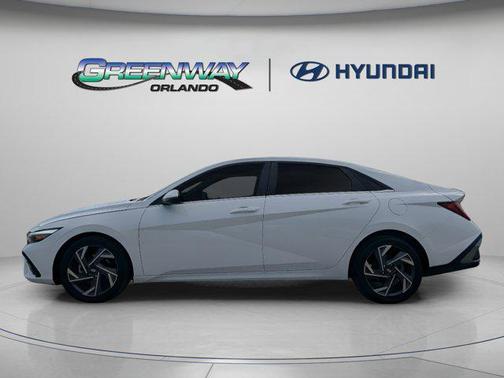 Serenity White 2024 Hyundai ELANTRA HEV Limited