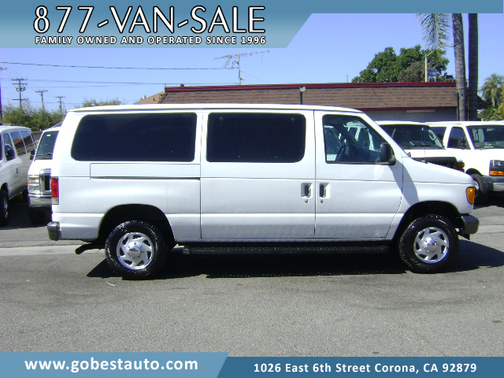 WHITE 2006 Ford E350 Super Duty XL Wagon