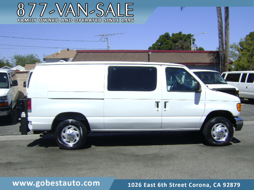 WHITE 2005 Ford E250 Cargo