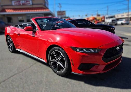 Red 2024 Ford Mustang EcoBoost Premium