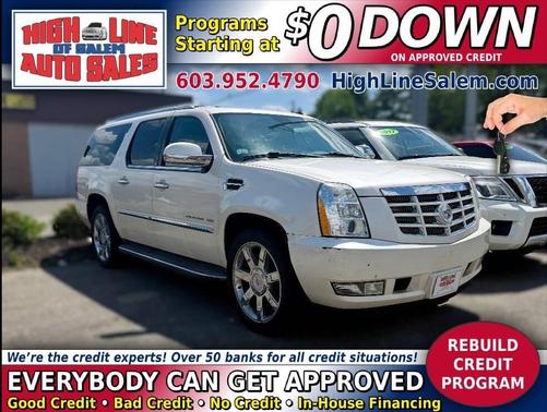 White 2011 Cadillac Escalade ESV Base