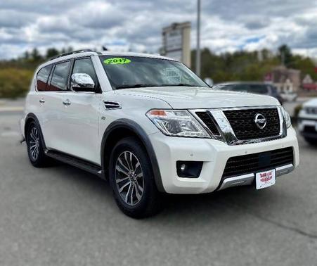 White 2017 Nissan Armada SL
