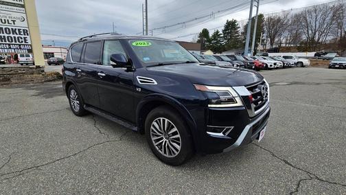 Blue 2022 Nissan Armada SL 4WD