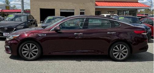 Gray 2019 Kia Optima LX