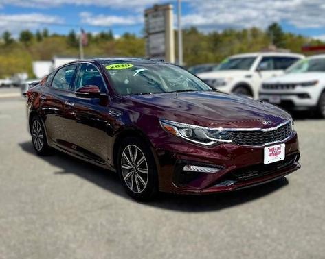 Gray 2019 Kia Optima LX
