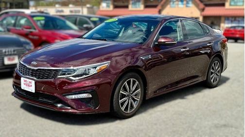 Gray 2019 Kia Optima LX