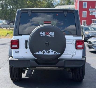 White 2019 Jeep Wrangler Unlimited Sport