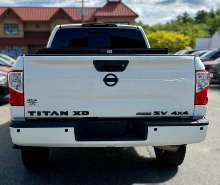 White 2019 Nissan Titan XD SV