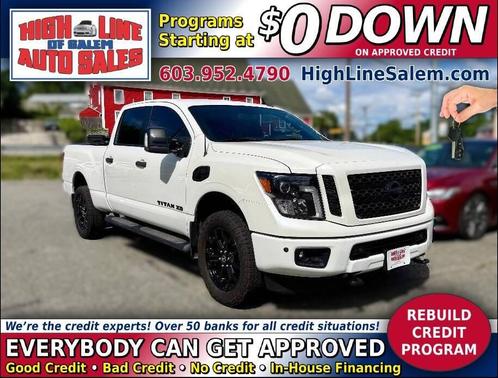 White 2019 Nissan Titan XD SV