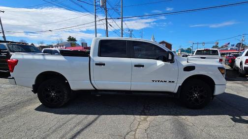 White 2019 Nissan Titan XD SV