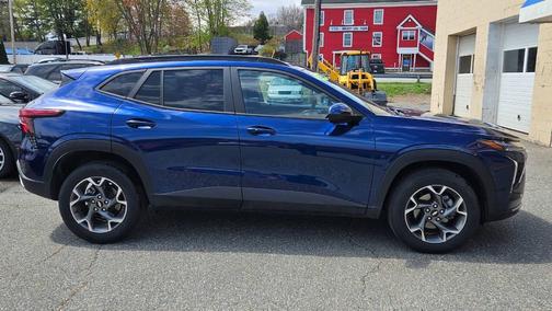 Blue 2024 Chevrolet Trax LT