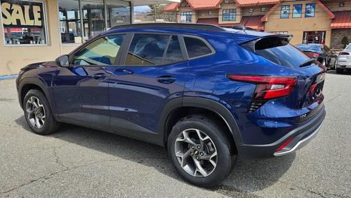Blue 2024 Chevrolet Trax LT