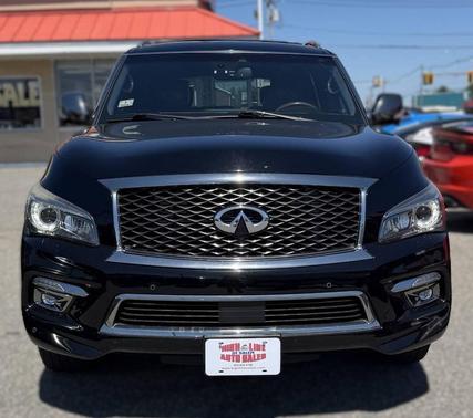 Black 2017 INFINITI QX80 Limited