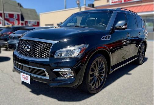 Black 2017 INFINITI QX80 Limited