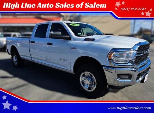 White 2019 RAM 2500 Tradesman Crew Cab 4x4 8' Box